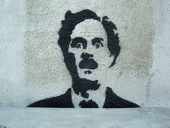 Photo of John Cleese Graffiti by Thomas Nicot