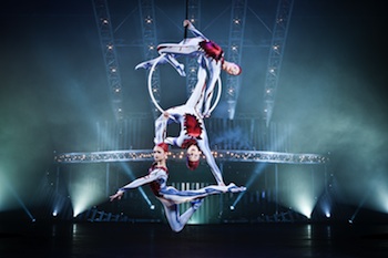 Performers from Cirque du Soleil: Quidam, Photo by Matt Beard