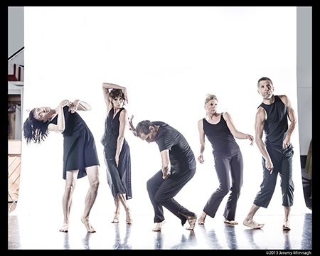 Eunoia Dancers Lucy Rupert, Claudia Moore, Miko Sobreira, Rebecca Hope Terry, and Gerry Trentham,