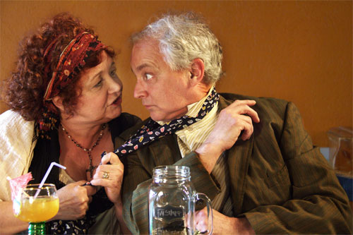 Photo of Lynne Griffin & Sean Sullivan by Madison Golshani & Daniel Pascale from the Toronto Fringe Festival