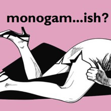 "Monogamish" artwork provided by company