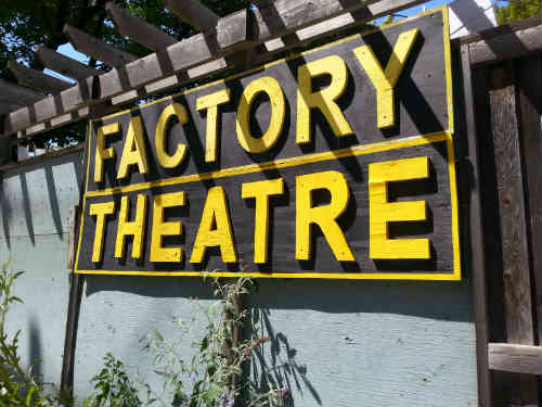 Photo of Factory Theatre Sign