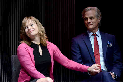 Martha Burns and Paul Gross in Domesticated by Bruce Norris, Nov. 17-Dec. 13, 2015 at Toronto's Berkeley Street Theatre