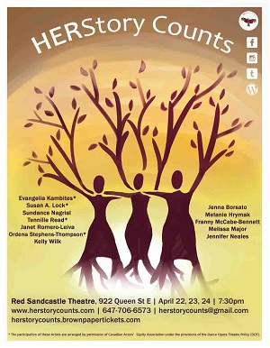 Poster for HERstory Counts