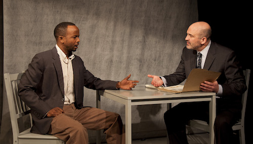 Photo of Raïs Muoi and Jason Weinberg in Refuge by John Lauener