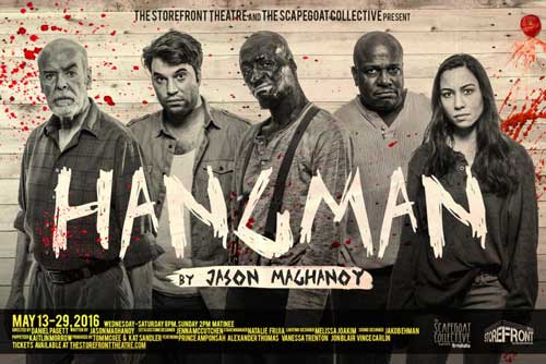 Hangman promotional image with entire cast