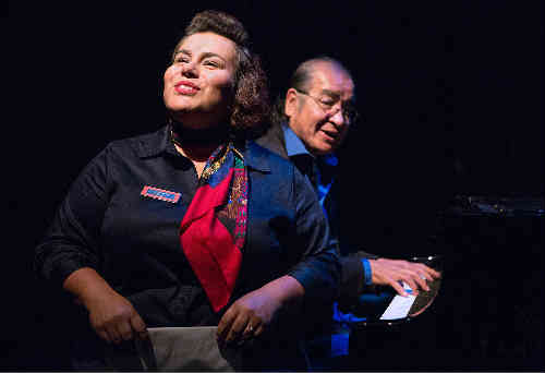 Photo of Patricia Cano and Tomson Highway