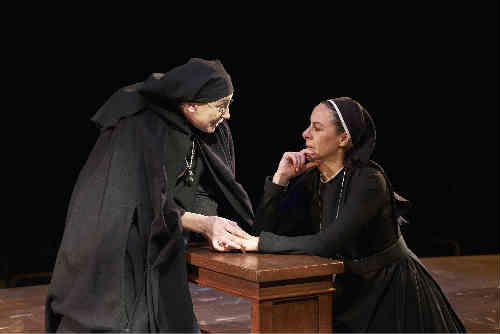 Two performers in "Measure for Measure."