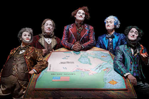 Photo of Linda Prystawska, Richard Alan Campbell, Richard Clarkin, Greg Campbell, Kevin Bundy in Confederation Part II