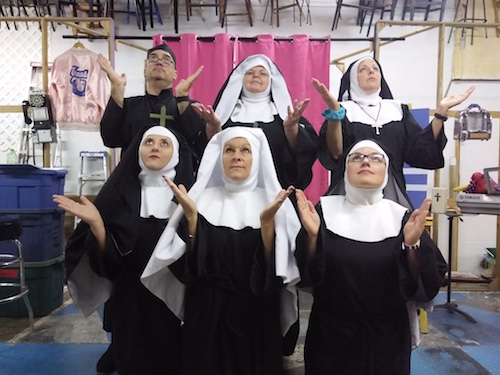 Photo of the cast of Nunsense