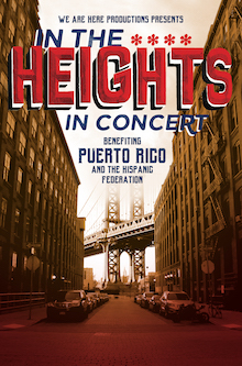 Poster for In the Heights: In Concert