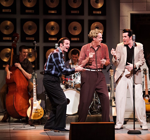 Tyler Check, Gerrad Everard and Matt Cage in Million Dollar Quartet