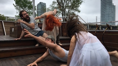 Picture of Hayden Finkelshtain, Melanie Leon, Duncan Rowe, Nicole Wilson in Flooded: A Show And Sail Around The Toronto Islands