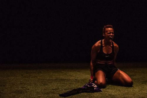 Amaka Umeh in The Wolves photo by Dahlia Katz
