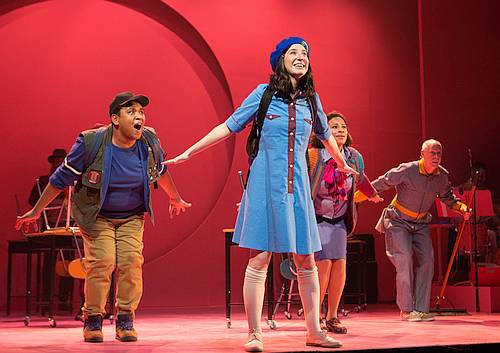 Photo of Peter Fernandes, Hailey Gillis Sabryn Rock and Oliver Dennis. in Rose: A New Musical. Photo-Cylla-von-Tiedemann
