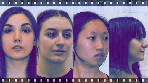 Picture of Kéïta Fournier-Pelletier, Candice Irwin, Kelsey Woods, and Angela Xu in Glimpse 