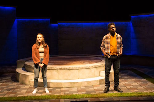 Photo of Claire Renaud and Tony Ofori in Actually by Joanna Akyol