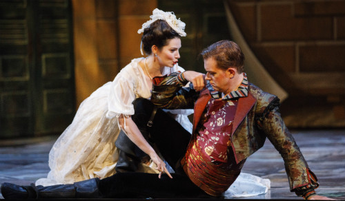 Photo of Miireille Asselin and Olivier Laquerre in Don Giovanni