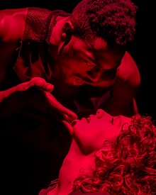 Picture of Kwaku Okyere and Alexandra Montagnese in A Midsummer Night's Dream