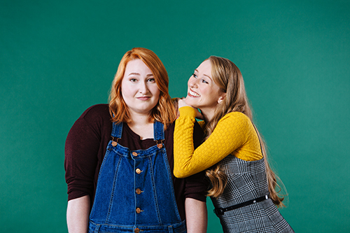 Photo of Allison Wither and Laura Piccinin in the promo photo for Every Silver Lining