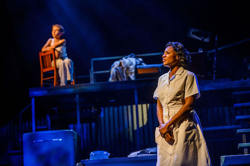 Photo of Evan LeFeuvre and Jully Black in Caroline Or Change by Dahlia Katz