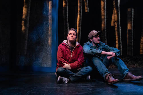 Photo of Michaela Washburn and Kristopher Bowman in This Is How We Got Here by Christie Wong