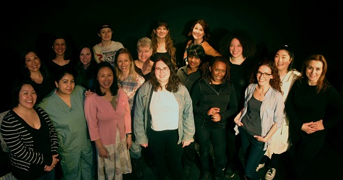 cast and crew of Women at Plays