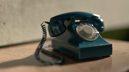 Photo of a telephone by Fei Peng Hu