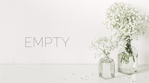 Theatre poster for Empty